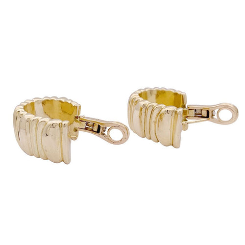 Boucles d'oreilles Boucles d'oreilles Cartier, "Casque d'or", or jaune. 58 Facettes 33614