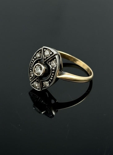 Bague Anello in Oro, Periodo Jugendstil 58 Facettes