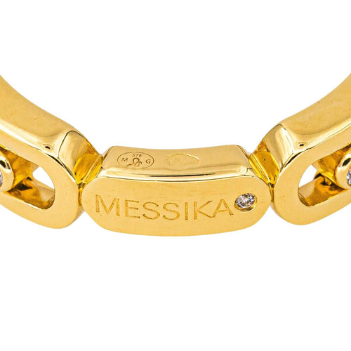 Bague 51 Messika Bague Move Link Multi Or jaune Diamant 58 Facettes 4166989RV