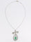 Collier Collier noeud Belle Epoque émeraude diamants 58 Facettes 1188.1