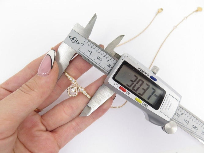 Collier collier CHAUMET josephine eclat floral en or rose diamants 58 Facettes 259659