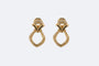 Boucles d'oreilles Orecchini a clips in oro giallo con diamanti 58 Facettes ORC210