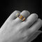 Bague 56 Bague Premier avec pierres multicolores 58 Facettes