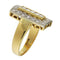 Bague 54.5 Bague en or jaune avec diamants de 0,93 ct 58 Facettes G3789