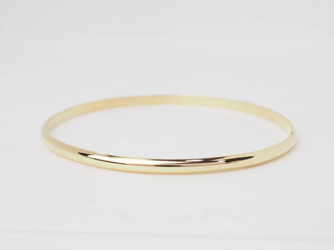 Bracelet Bracelet demi jonc en or jaune 58 Facettes F5025