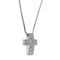Collier Collier avec croix et diamants 58 Facettes 29901