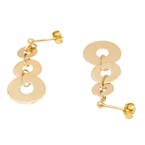 Boucles d'oreilles Boucles d'oreilles Or jaune 58 Facettes 2340418CN