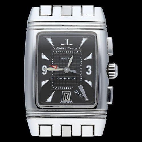 Montre Jaeger Lecoultre Montre Reverso Gran Sport Chronograph 58 Facettes MT42509