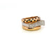 Bague 59 Bague Tank Or Jaune Blanc Diamants 58 Facettes 3-GSJE421-01