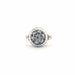 Bague 49 Solitaire Or Blanc Diamants 58 Facettes 90-GS38278-2