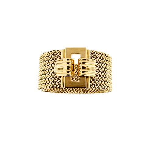 Bracelet Bracelet vintage en or jaune 58 Facettes 37623