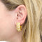 Boucles d'oreilles Boucles d'oreilles Cartier, "Casque d'or", or jaune. 58 Facettes 33614