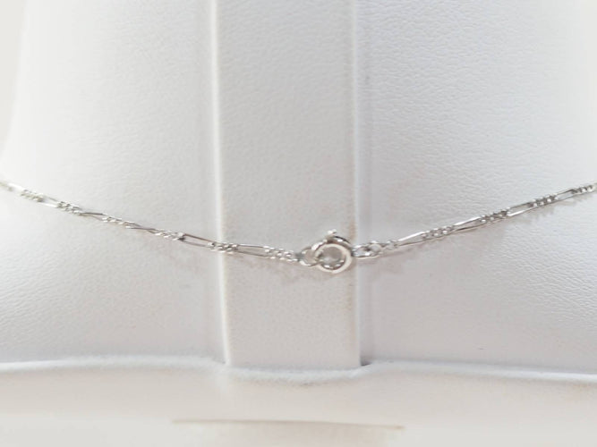 Collier Collier Art déco en or blanc et diamants 58 Facettes 33429