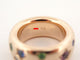 Bague 53 bague POMELLATO iconica medium or rose tourmaline saphir ruby 58 Facettes 263944