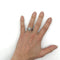 Bague 56 Bague chou or blanc et diamants 58 Facettes Z15B51639