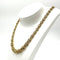 Collier Collier or jaune maille royale en chute 58 Facettes Z1351294
