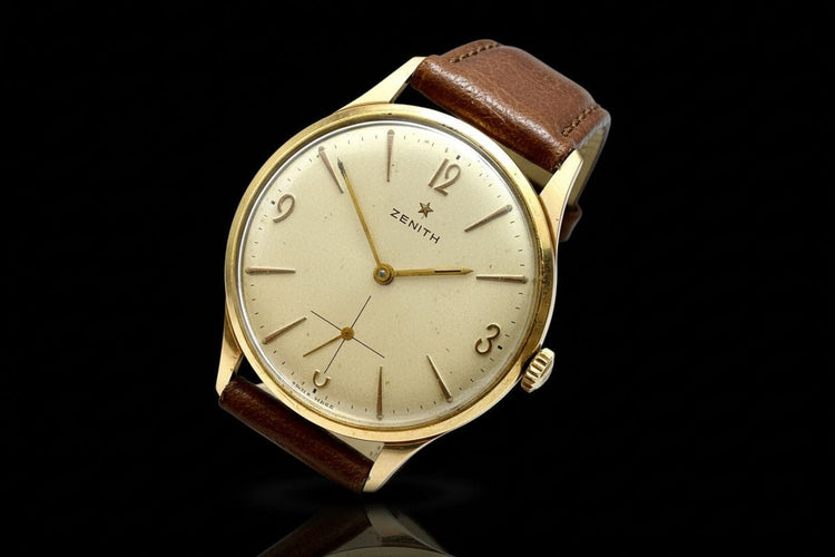 Montre Calibre Zenith 40T, années 1950 58 Facettes