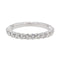 Bague 51 Bague Alliance Or blanc Diamant 58 Facettes 3105166CN