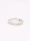 Bague Alliance or blanc diamants taille ancienne 58 Facettes J609