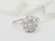 Bague 53.5 Bague ancienne en platine et diamants 58 Facettes 33257