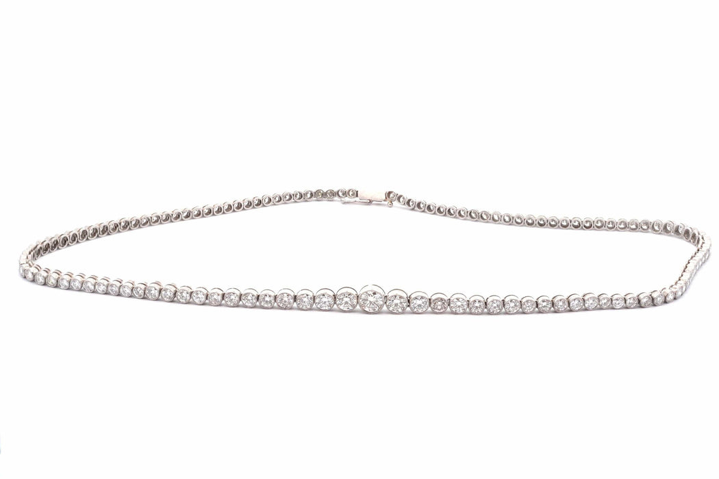 Collier Collier diamants en platine 58 Facettes 26221