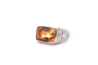 Bague 54 Bague topaze naturelle 8,24cts et diamants 58 Facettes 26070-25649c