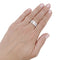Bague 56 Bague Dinh Van "Seventies" or blanc, diamants. 58 Facettes 33921