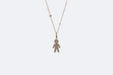 Collier Collier avec pendentif et diamants 58 Facettes COL246