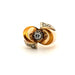 Bague Bague Tank or jaune et diamants 58 Facettes 71-GS35831