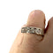 Bague 50.5 Bague design contemporaine en or avec diamants 58 Facettes Q292B