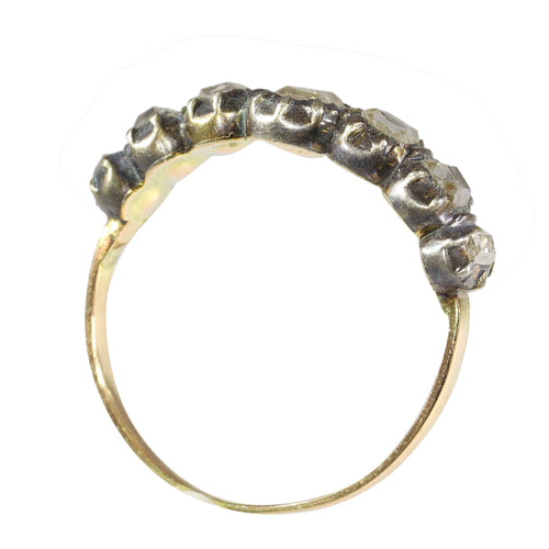 Bague 58 Bague en or jaune et diamant 58 Facettes 24161-0031