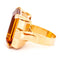 Bague 58 Bague Rétro en Or jaune, Citrine 58 Facettes 2F4EA441C5C14EB884C8D70C86286696