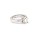 Bague 50 Bague Solitaire or gris diamant 2 Carats (Certificat) 58 Facettes BD178