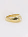 Bague 56.5 Bague jonc or jaune diamant 0,20 ct 58 Facettes J150