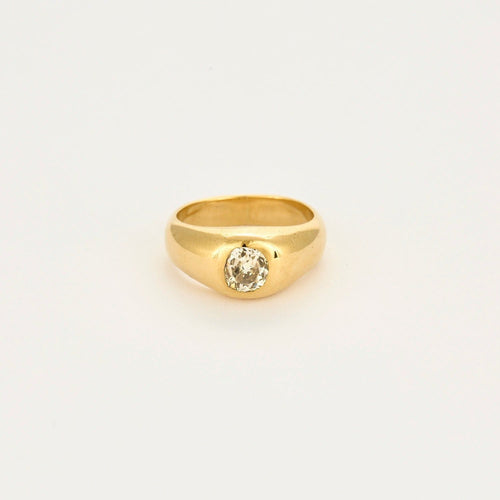 Bague 53 Bague Jonc diamant taille ancienne 58 Facettes 1