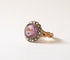 Bague 56 Bague ancienne or jaune 18k - Améthyste et Perles 58 Facettes