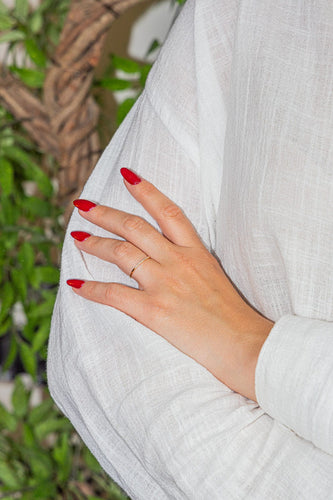 Bague 54 Bague Demi alliance Or jaune Diamant 58 Facettes 3198761CN