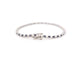 Bracelet bracelet riviere de diamants et saphirs 2ct maille tennis en or blanc 58 Facettes 260237