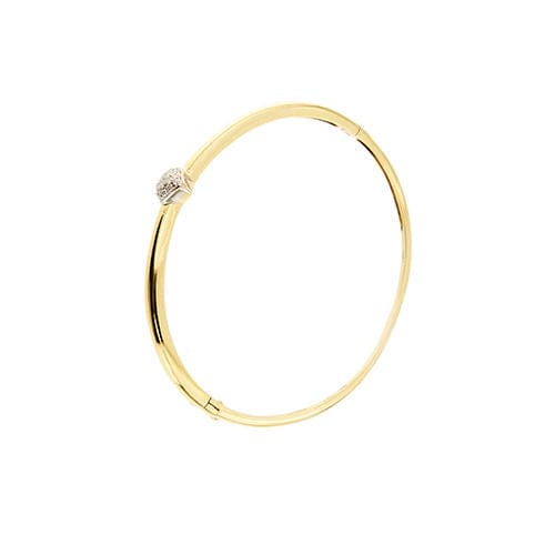 Bracelet Bracelet rigide avec diamants 58 Facettes 36554