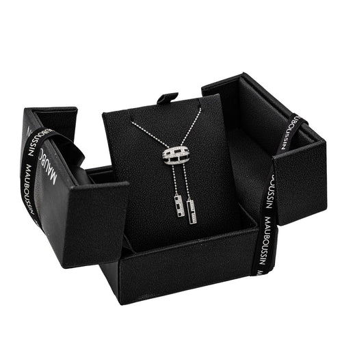 Collier Mauboussin Collier Le vice et la vertu Or blanc Diamant 58 Facettes 2866597CN
