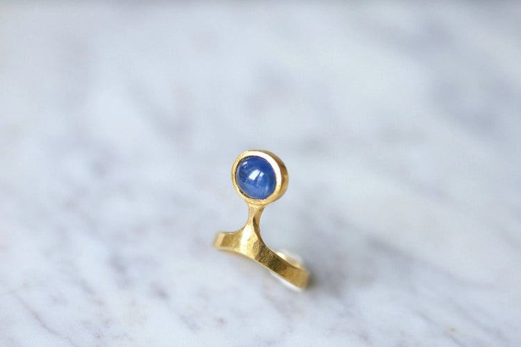 Bague 50 Bague 70s Saphir Birman par Costanza 58 Facettes
