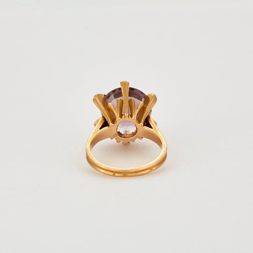 Bague 53 Bague cocktail avec améthyste 58 Facettes 240140