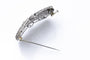 Broche Broche Art déco en platine et diamants 6,85 ct 58 Facettes PLT7