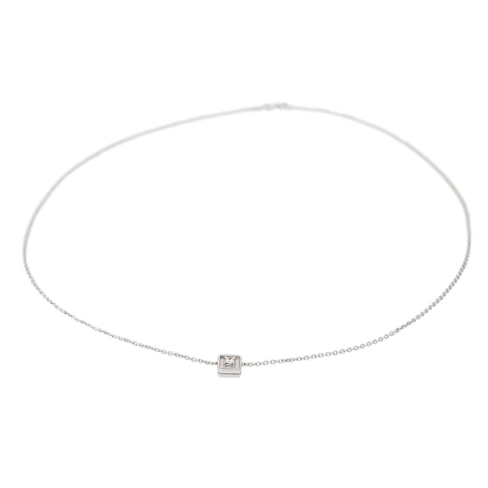 Collier Collier Or blanc Diamant 58 Facettes 3001097CN