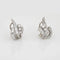 Boucles d'oreilles 1.25ct Mixed Cut Diamond Earrings Mid Century Platinum Fine Estate Jewelry 58 Facettes G13530