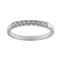 Bague 55 Bague Riviera avec diamants 0,27 ct 58 Facettes 35584