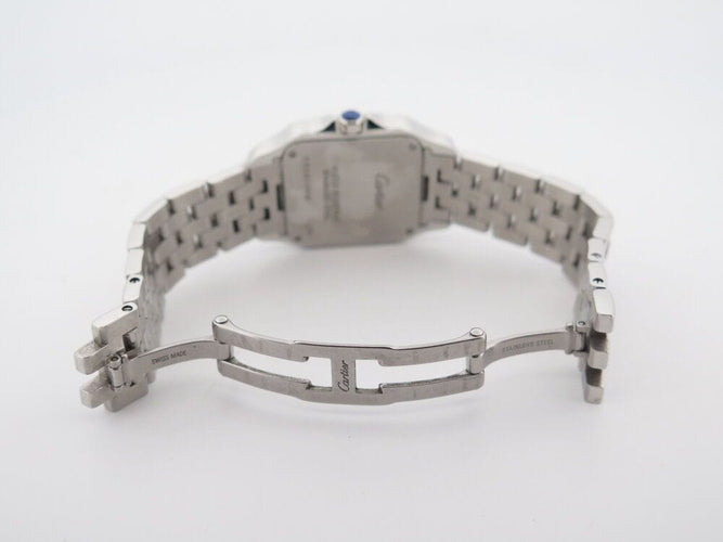 Montre montre CARTIER santos demoiselle 26 mm quartz acier palladie 58 Facettes 264346
