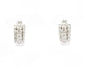 Boucles d'oreilles Boucles d'oreilles en or blanc et diamants 0,60 ct 58 Facettes