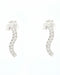 Boucles d'oreilles Boucles d'oreilles vague tennis 58 Facettes