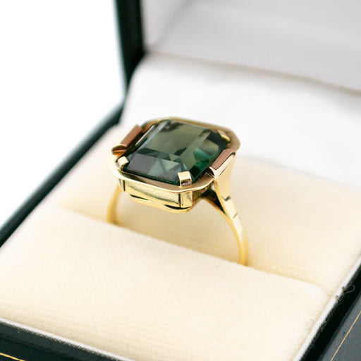 Bague 54 Bague solitaire en or jaune et spinelle 58 Facettes 4900B12D3FA24E9B81B19370D159EC87